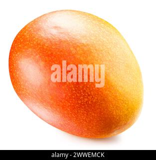 mango isolated on white background. Clipping path. Stock Photo
