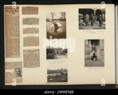 Description: Ronald Macleay's visits to Loyang, Hankow, Shanghai and other places. Newspaper clippings and photographs. Location: China Date: 1923-1926 china, asia, asiathroughalens Stock Photo