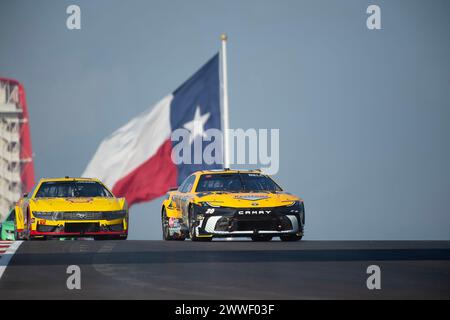 The Americas. 23rd Mar, 2024. Christopher Bell (20) with Joe Gibbs Racing, early morning practice at the EchoPark Automotive Grand Prix, Circuit of The Americas. Austin, Texas. Mario Cantu/CSM/Alamy Live News Stock Photo