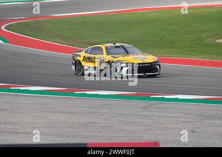 The Americas. 23rd Mar, 2024. Christopher Bell (20) with Joe Gibbs Racing, early morning practice at the EchoPark Automotive Grand Prix, Circuit of The Americas. Austin, Texas. Mario Cantu/CSM/Alamy Live News Stock Photo