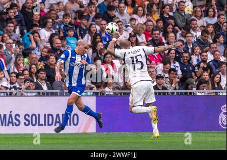 Madrid, Madrid, Spain. 23rd Mar, 2024. RAÃšL BRAVO (Credit Image: © Oscar Manuel Sanchez/ZUMA Press Wire) EDITORIAL USAGE ONLY! Not for Commercial USAGE! Stock Photo