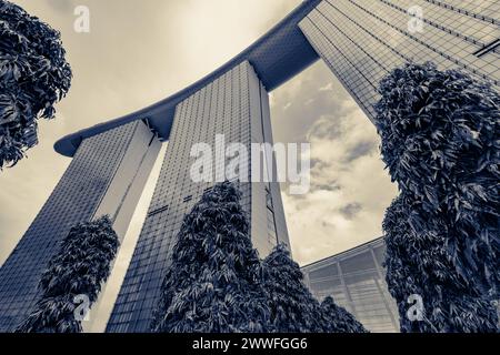 Marina Bay Sands Hotel Stock Photo