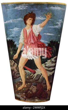 Andrea del Castagno David with the Head of Goliath c. 1450 1455 Stock Photo Alamy