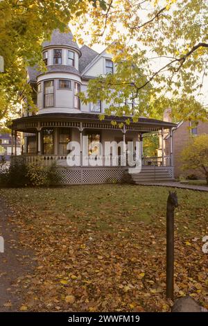 Ernest Hemingway's Birthplace, Oak Park, Illinois. Stock Photo