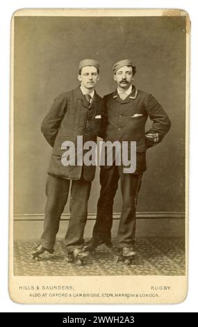 UK set of 4 CDV photos late 1800s, Manchester, Oxford/Eton