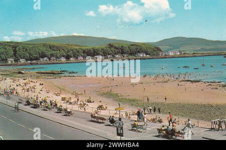 Vintage postcard of Millport, Isle of Cumbrae, 1970s. Stock Photo