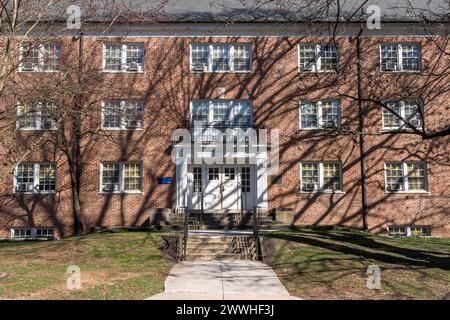 Buildings on the campus of Gettysburg College Stock Photo