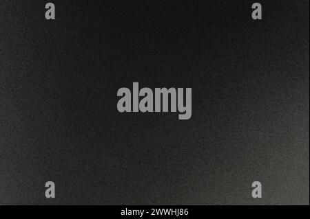 Dark gray matte metal texture background flat close up view Stock Photo