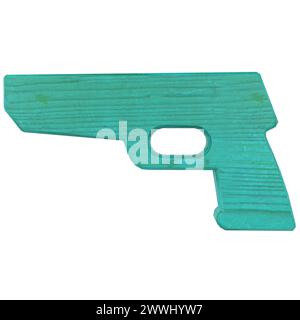 Old gun with bayonet isolated on white Stock Photo - Alamy