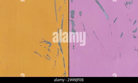 Vibrant abstract grunge, textured urban decay Stock Photo