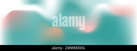 Creative gradient cover design or horizontal posters concept in modern minimal style for corporate identity, branding, social media advertising, promo Stock Vector