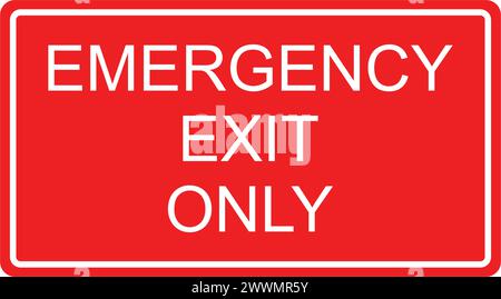 emergency exit icon vector illustration design Stock Vector