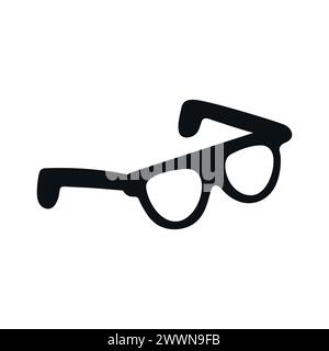 Simple hand drawn sunglasses. Doodle sunglasses. Vector illustration Stock Vector