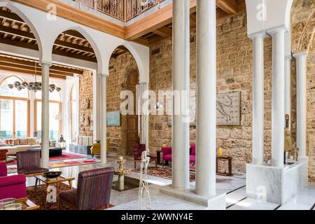 luxury apartment in Beirut, Lebanon. Stock Photo