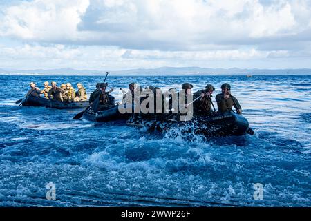 OKINAWA, Japan (Feb. 01, 2024) Marines assigned to the 31st Marine ...