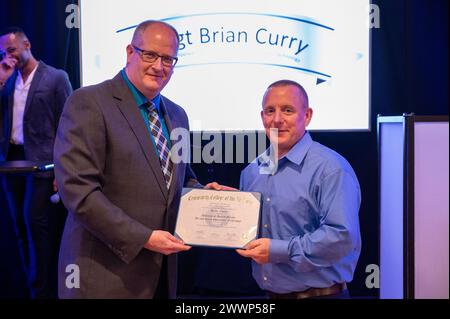 Master Sgt. Brian Curry, receives the 111th Attack Wing, 2023 Senior ...