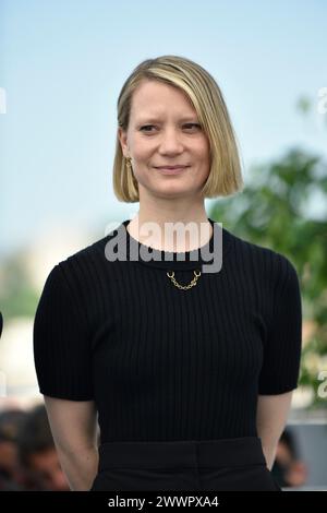 Actress Mia Wasikowska posing during a photocall on the occasion of the 76th Cannes Film Festival on May 23, 2023 Stock Photo