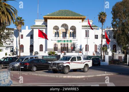 Casablanca, Morocco - January 17 2019: Place d'Armes located on Mohammed V square. Stock Photo