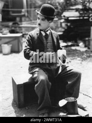 Portrait of CHARLIE CHAPLIN in THE CIRCUS 1928 Written and Directed by CHARLES CHAPLIN United Artists Stock Photo