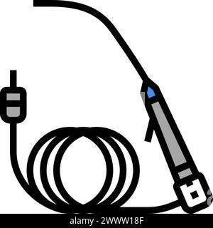 cystoscope urology color icon vector illustration Stock Vector Image ...