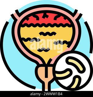 cystitis urology color icon vector illustration Stock Vector Image ...