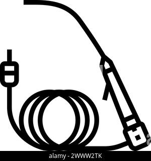cystoscope urology line icon vector illustration Stock Vector Image ...
