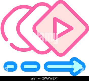 ui animation ux ui design line icon vector. ui animation ux ui design ...
