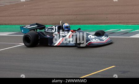 Lec Racing A 1977, LEC CRP1 Formula One Car, Qualifying in the rain, for the FIA ...