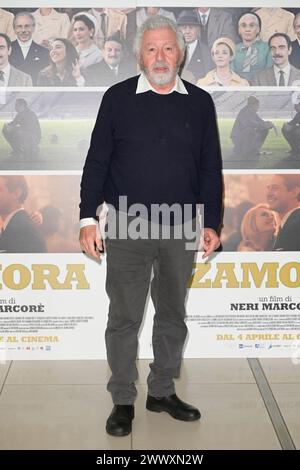 Rome, Italy. 26th Mar, 2024. Antonio Catania attends the photocall of movie 'Zamora' at Cinema Adriano. Credit: SOPA Images Limited/Alamy Live News Stock Photo