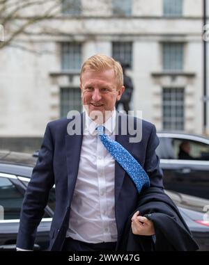 London, UK. 26th Mar, 2024. Deputy Prime Minister OLIVER DOWDEN seen outside Cabinet office Whitehall Credit: Richard Lincoln/Alamy Live News Stock Photo