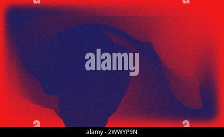 Gradient grainy gradient texture wallpaper, Vector gradient style grainy texture in various colors grainy background. Stock Vector