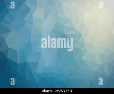 Abstract Nature Geometric Triangular Low Poly Background, Vector Illustration Stock Vector