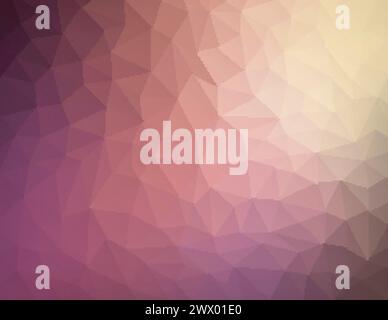 Abstract Nature Geometric Triangular Low Poly Background, Vector Illustration Stock Vector