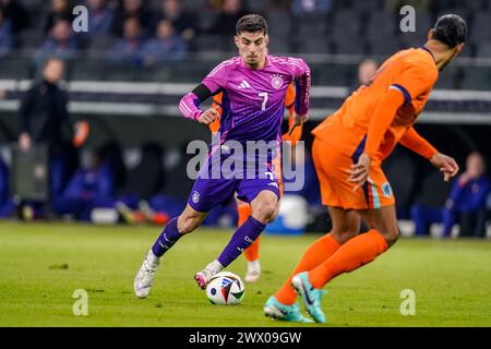 Frankfurt Am Main, Germany. 26th Mar, 2024. FRANKFURT AM MAIN, GERMANY - MARCH 26: Kai Havertz of Germany runs with the ball during the International Friendly match between Germany and Netherlands at Deutsche Bank Park on March 26, 2024 in Frankfurt am Main, Germany. (Photo by Joris Verwijst/Orange Pictures) Credit: Orange Pics BV/Alamy Live News Stock Photo