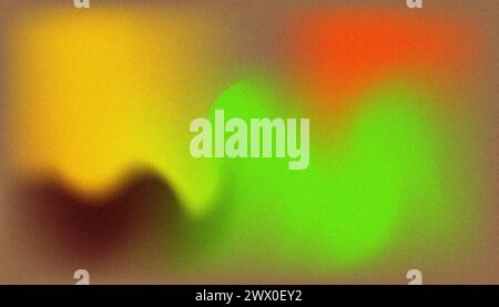 Gradient grainy gradient texture wallpaper, Vector gradient style grainy texture in various colors grainy background. Stock Vector
