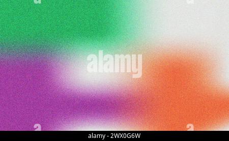 Gradient grainy gradient texture wallpaper, Vector gradient style grainy texture in various colors grainy background. Stock Vector