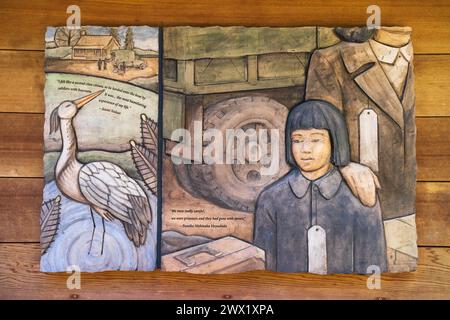 The Bainbridge Island Japanese American Exclusion Memorial Stock Photo