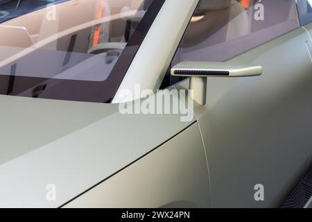 Rear view camera. All-round visibility. Stock Photo