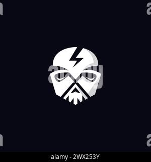 Golf Skull Logo. Golf Sport Logo Stock Vector