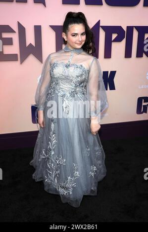 Lexi Rabe bei der Weltpremiere des Kinofilms 'Godzilla x Kong: The New ...