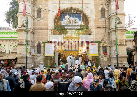 Indien, Rajasthan, Ajmer, Dargah von Khawaja. Moinuddin Chishtī, Stock Photo
