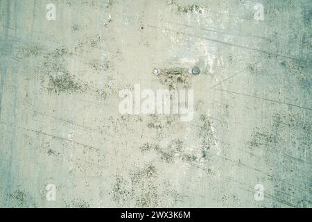 Cement Wall with two color white and light green for background and copy space Stock Photo