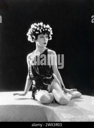 Alla Nazimova, silent film actress from the American film Salomé (1923) - Burton Rice Stock Photo