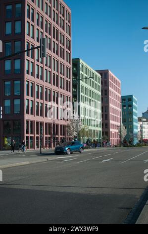 Strasbourg Rivetoile-Place de l'Etoile Strasbourg-Gandhi sculpture Stock Photo