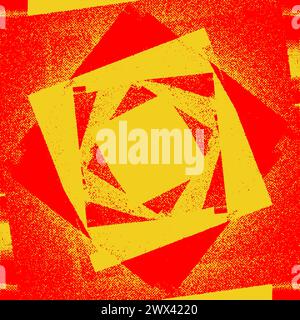 An abstract halftone grunge texture background image. Stock Photo