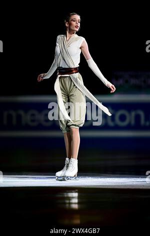 Kimmy REPOND (SUI), during the Exhibition Gala, at the ISU European