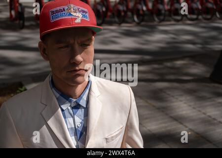 Barcelona, Spain. 27th Mar, 2024. The wax figure of the American actor Tom Hanks is seen placed as an entrance attraction to the museum on Barcelona's Rambla. Barcelona has a hotel occupancy rate of over 80% planned for the Easter holidays. For residents, the increase in visitors and tourists in the streets and squares visiting the city's architectural heritage during Holy Week is already noticeable. (Photo by Paco Freire/SOPA Images/Sipa USA) Credit: Sipa USA/Alamy Live News Stock Photo