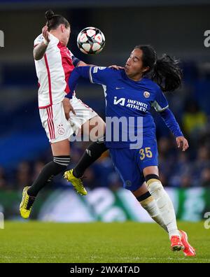 Chelsea's Mayra Ramirez during the UEFA Women's Champions League ...