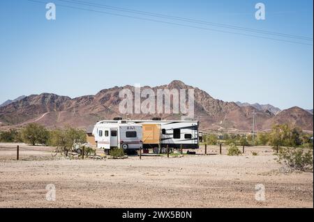 La Post Tyson Wash Bureau of Land Management long term visitor area and ...