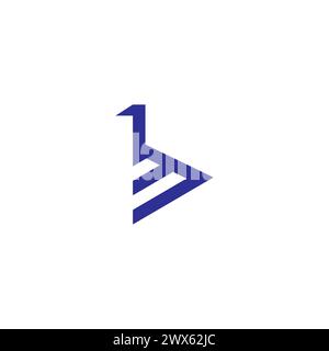 M One Logo Simple Design. BM Logo Stock Vector